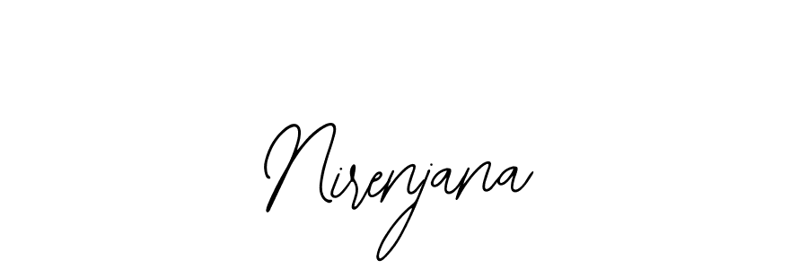 if you are searching for the best signature style for your name Nirenjana. so please give up your signature search. here we have designed multiple signature styles  using Bearetta-2O07w. Nirenjana signature style 12 images and pictures png