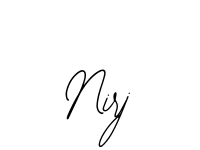 Also You can easily find your signature by using the search form. We will create Nirj name handwritten signature images for you free of cost using Bearetta-2O07w sign style. Nirj signature style 12 images and pictures png