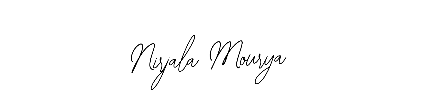 Make a beautiful signature design for name Nirjala Mourya. With this signature (Bearetta-2O07w) style, you can create a handwritten signature for free. Nirjala Mourya signature style 12 images and pictures png