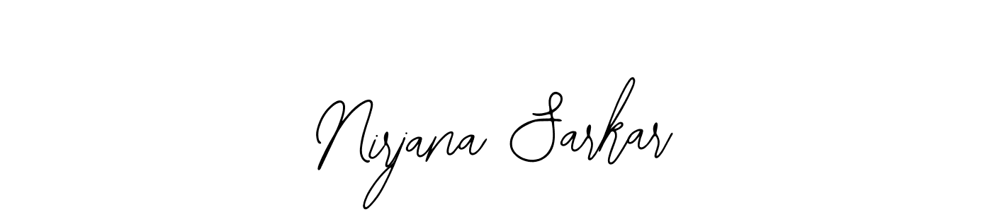 Nirjana Sarkar stylish signature style. Best Handwritten Sign (Bearetta-2O07w) for my name. Handwritten Signature Collection Ideas for my name Nirjana Sarkar. Nirjana Sarkar signature style 12 images and pictures png