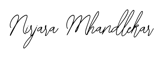 Give your name Nirjara Mhandlekar an exquisite flair with the Bearetta-2O07w script font. Ideal for contracts, resumes, and formal letterheads. Nirjara Mhandlekar signature style 12 images and pictures png