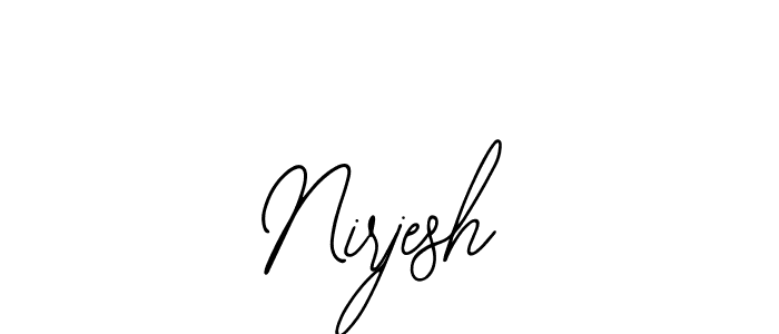 See photos of Nirjesh official signature by Spectra . Check more albums & portfolios. Read reviews & check more about Bearetta-2O07w font. Nirjesh signature style 12 images and pictures png