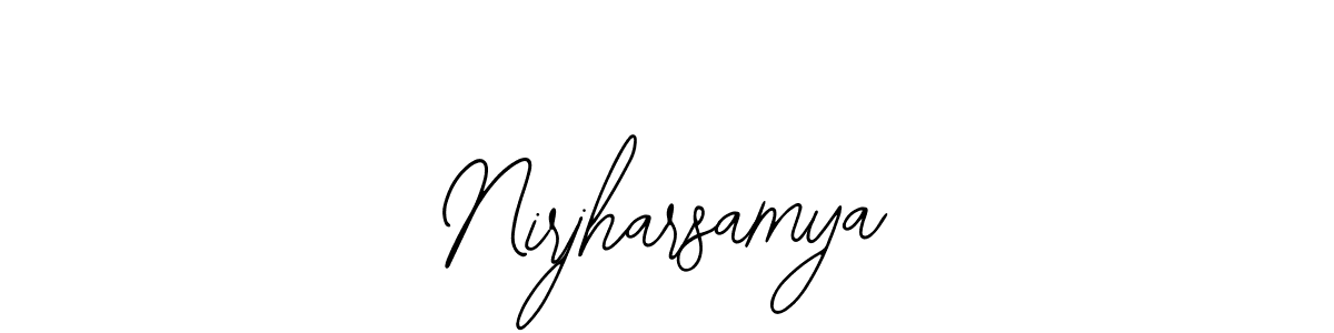You can use this online signature creator to create a handwritten signature for the name Nirjharsamya. This is the best online autograph maker. Nirjharsamya signature style 12 images and pictures png