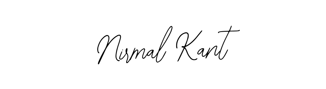 How to make Nirmal Kant name signature. Use Bearetta-2O07w style for creating short signs online. This is the latest handwritten sign. Nirmal Kant signature style 12 images and pictures png