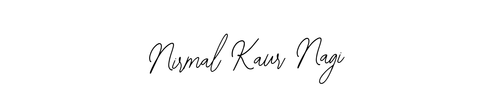 Also we have Nirmal Kaur Nagi name is the best signature style. Create professional handwritten signature collection using Bearetta-2O07w autograph style. Nirmal Kaur Nagi signature style 12 images and pictures png