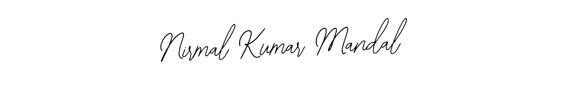 if you are searching for the best signature style for your name Nirmal Kumar Mandal. so please give up your signature search. here we have designed multiple signature styles  using Bearetta-2O07w. Nirmal Kumar Mandal signature style 12 images and pictures png
