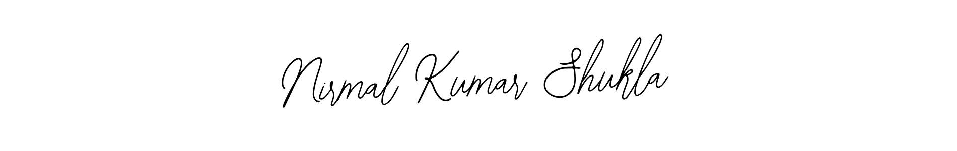 Use a signature maker to create a handwritten signature online. With this signature software, you can design (Bearetta-2O07w) your own signature for name Nirmal Kumar Shukla. Nirmal Kumar Shukla signature style 12 images and pictures png