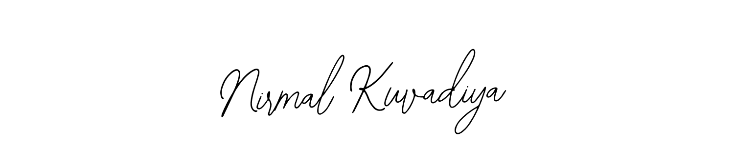 See photos of Nirmal Kuvadiya official signature by Spectra . Check more albums & portfolios. Read reviews & check more about Bearetta-2O07w font. Nirmal Kuvadiya signature style 12 images and pictures png