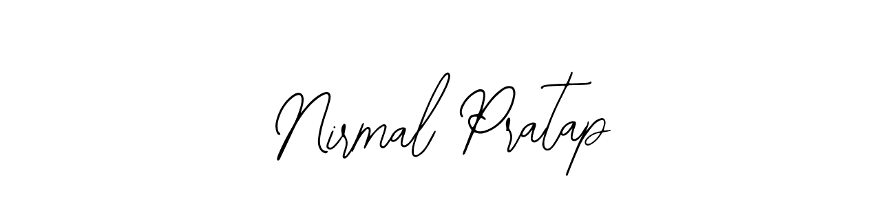 Create a beautiful signature design for name Nirmal Pratap. With this signature (Bearetta-2O07w) fonts, you can make a handwritten signature for free. Nirmal Pratap signature style 12 images and pictures png