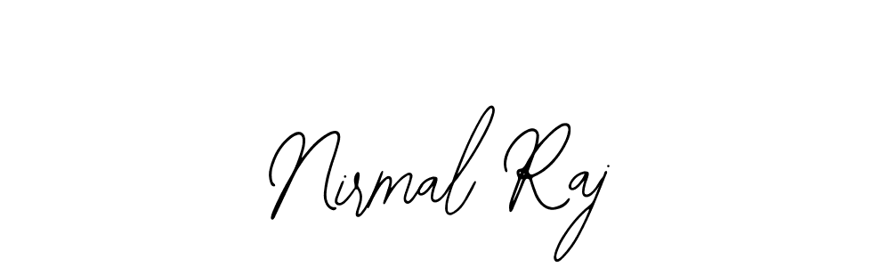 Also You can easily find your signature by using the search form. We will create Nirmal Raj name handwritten signature images for you free of cost using Bearetta-2O07w sign style. Nirmal Raj signature style 12 images and pictures png