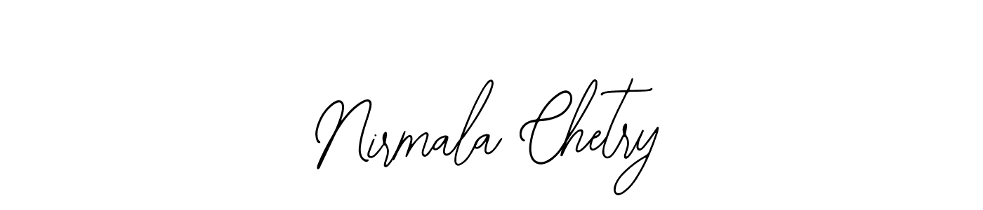 if you are searching for the best signature style for your name Nirmala Chetry. so please give up your signature search. here we have designed multiple signature styles  using Bearetta-2O07w. Nirmala Chetry signature style 12 images and pictures png
