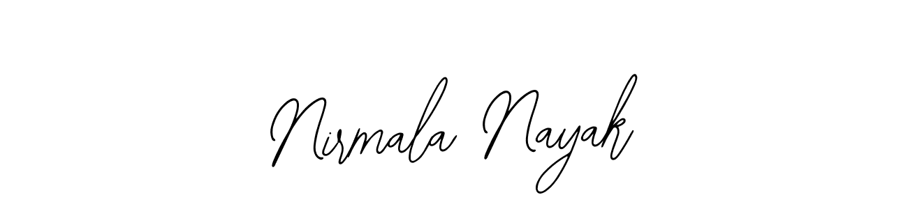 It looks lik you need a new signature style for name Nirmala Nayak. Design unique handwritten (Bearetta-2O07w) signature with our free signature maker in just a few clicks. Nirmala Nayak signature style 12 images and pictures png