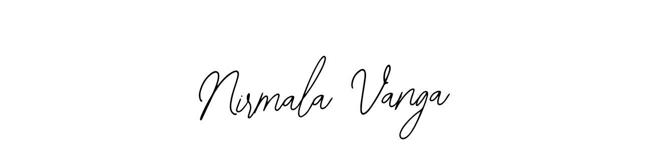 You can use this online signature creator to create a handwritten signature for the name Nirmala Vanga. This is the best online autograph maker. Nirmala Vanga signature style 12 images and pictures png