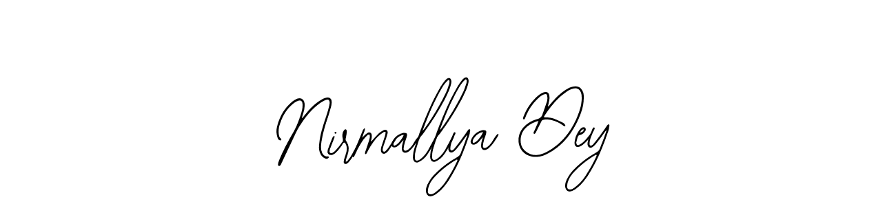 Make a beautiful signature design for name Nirmallya Dey. Use this online signature maker to create a handwritten signature for free. Nirmallya Dey signature style 12 images and pictures png