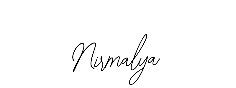 if you are searching for the best signature style for your name Nirmalya. so please give up your signature search. here we have designed multiple signature styles  using Bearetta-2O07w. Nirmalya signature style 12 images and pictures png