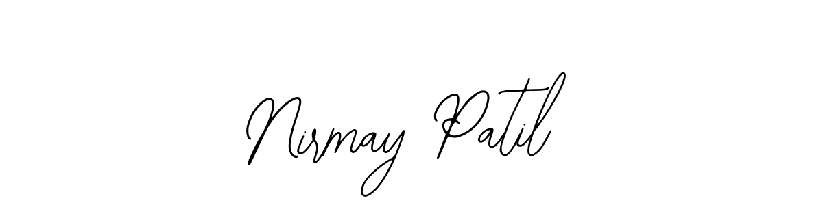 Check out images of Autograph of Nirmay Patil name. Actor Nirmay Patil Signature Style. Bearetta-2O07w is a professional sign style online. Nirmay Patil signature style 12 images and pictures png