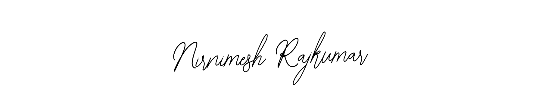 Make a beautiful signature design for name Nirnimesh Rajkumar. Use this online signature maker to create a handwritten signature for free. Nirnimesh Rajkumar signature style 12 images and pictures png