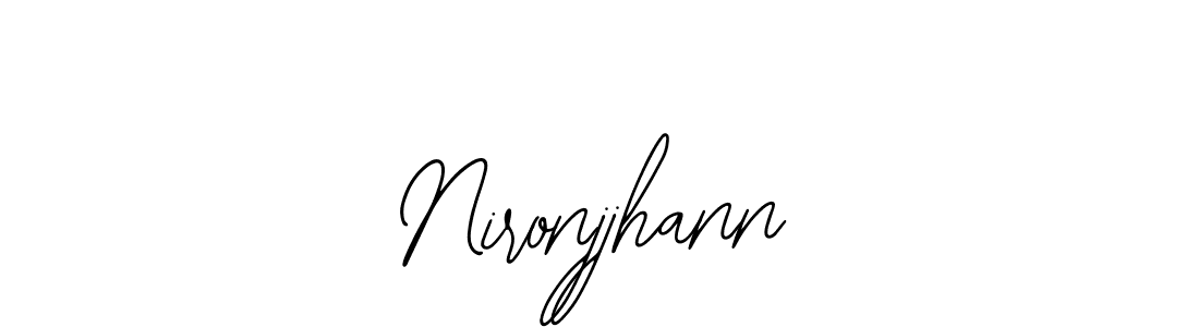 Make a beautiful signature design for name Nironjjhann. With this signature (Bearetta-2O07w) style, you can create a handwritten signature for free. Nironjjhann signature style 12 images and pictures png