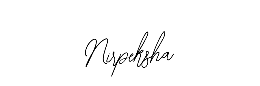 Here are the top 10 professional signature styles for the name Nirpeksha. These are the best autograph styles you can use for your name. Nirpeksha signature style 12 images and pictures png