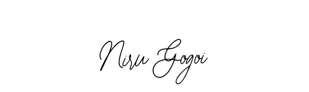 Also we have Niru Gogoi name is the best signature style. Create professional handwritten signature collection using Bearetta-2O07w autograph style. Niru Gogoi signature style 12 images and pictures png