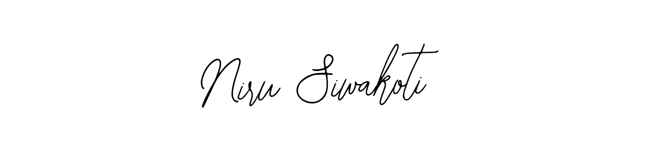 Design your own signature with our free online signature maker. With this signature software, you can create a handwritten (Bearetta-2O07w) signature for name Niru Siwakoti. Niru Siwakoti signature style 12 images and pictures png