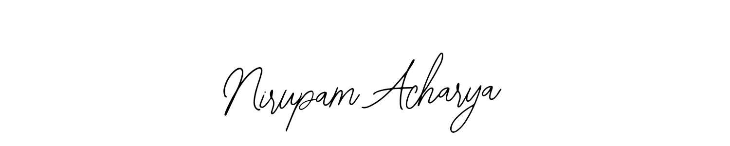 It looks lik you need a new signature style for name Nirupam Acharya. Design unique handwritten (Bearetta-2O07w) signature with our free signature maker in just a few clicks. Nirupam Acharya signature style 12 images and pictures png