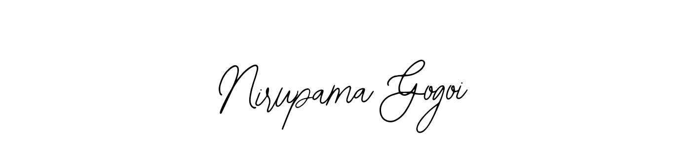 Similarly Bearetta-2O07w is the best handwritten signature design. Signature creator online .You can use it as an online autograph creator for name Nirupama Gogoi. Nirupama Gogoi signature style 12 images and pictures png