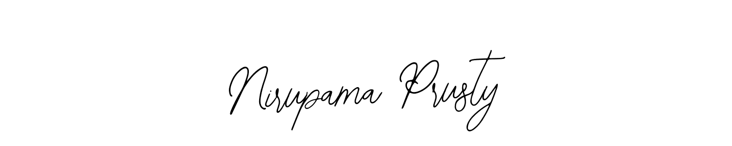 Make a short Nirupama Prusty signature style. Manage your documents anywhere anytime using Bearetta-2O07w. Create and add eSignatures, submit forms, share and send files easily. Nirupama Prusty signature style 12 images and pictures png