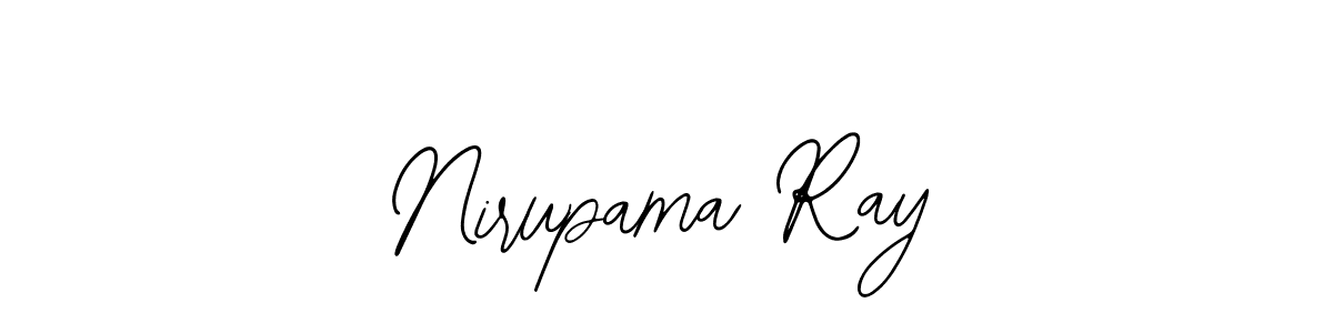 Use a signature maker to create a handwritten signature online. With this signature software, you can design (Bearetta-2O07w) your own signature for name Nirupama Ray. Nirupama Ray signature style 12 images and pictures png