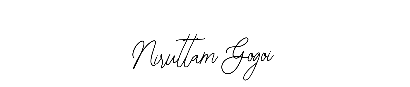 Design your own signature with our free online signature maker. With this signature software, you can create a handwritten (Bearetta-2O07w) signature for name Niruttam Gogoi. Niruttam Gogoi signature style 12 images and pictures png