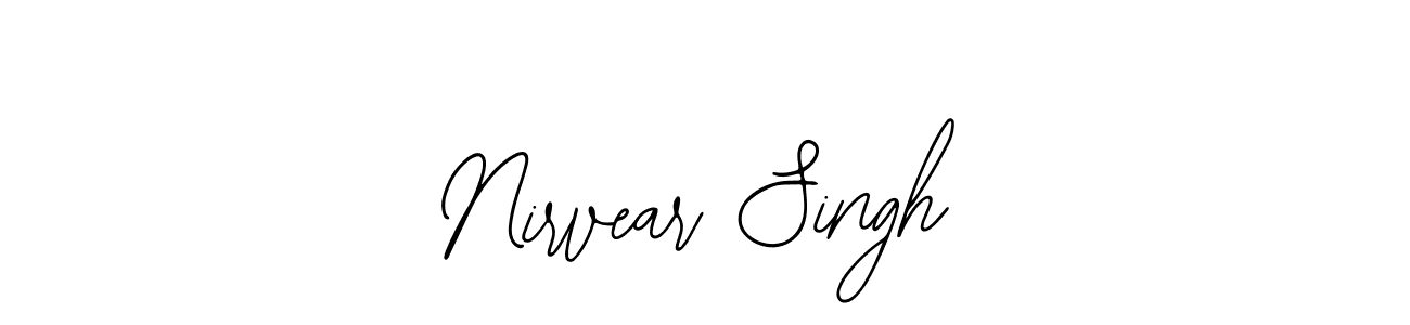 Design your own signature with our free online signature maker. With this signature software, you can create a handwritten (Bearetta-2O07w) signature for name Nirvear Singh. Nirvear Singh signature style 12 images and pictures png
