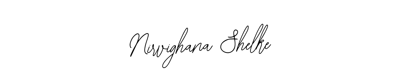 Design your own signature with our free online signature maker. With this signature software, you can create a handwritten (Bearetta-2O07w) signature for name Nirvighana Shelke. Nirvighana Shelke signature style 12 images and pictures png