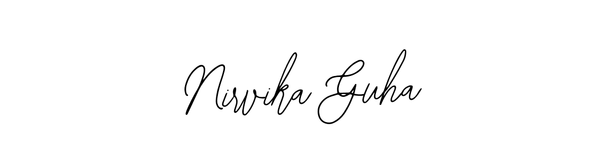 How to Draw Nirvika Guha signature style? Bearetta-2O07w is a latest design signature styles for name Nirvika Guha. Nirvika Guha signature style 12 images and pictures png