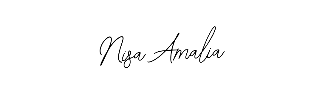 See photos of Nisa Amalia official signature by Spectra . Check more albums & portfolios. Read reviews & check more about Bearetta-2O07w font. Nisa Amalia signature style 12 images and pictures png