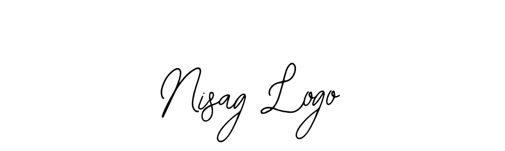 You should practise on your own different ways (Bearetta-2O07w) to write your name (Nisag Logo) in signature. don't let someone else do it for you. Nisag Logo signature style 12 images and pictures png