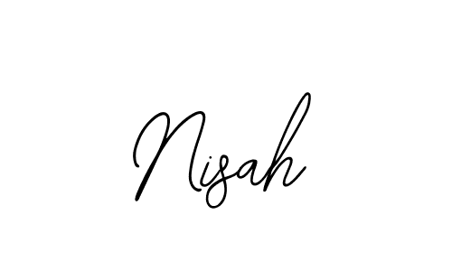 Similarly Bearetta-2O07w is the best handwritten signature design. Signature creator online .You can use it as an online autograph creator for name Nisah. Nisah signature style 12 images and pictures png