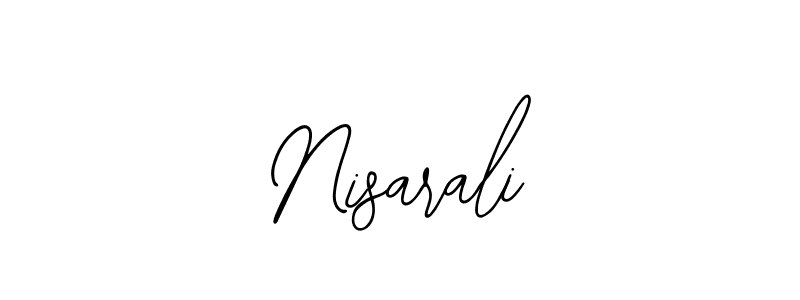 You can use this online signature creator to create a handwritten signature for the name Nisarali. This is the best online autograph maker. Nisarali signature style 12 images and pictures png
