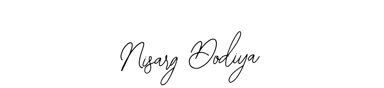 Create a beautiful signature design for name Nisarg Dodiya. With this signature (Bearetta-2O07w) fonts, you can make a handwritten signature for free. Nisarg Dodiya signature style 12 images and pictures png