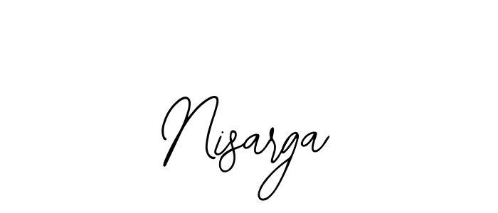 Create a beautiful signature design for name Nisarga. With this signature (Bearetta-2O07w) fonts, you can make a handwritten signature for free. Nisarga signature style 12 images and pictures png