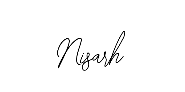 You can use this online signature creator to create a handwritten signature for the name Nisarh. This is the best online autograph maker. Nisarh signature style 12 images and pictures png