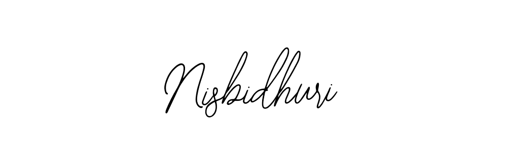 if you are searching for the best signature style for your name Nisbidhuri. so please give up your signature search. here we have designed multiple signature styles  using Bearetta-2O07w. Nisbidhuri signature style 12 images and pictures png