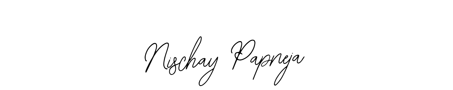 Best and Professional Signature Style for Nischay Papneja. Bearetta-2O07w Best Signature Style Collection. Nischay Papneja signature style 12 images and pictures png