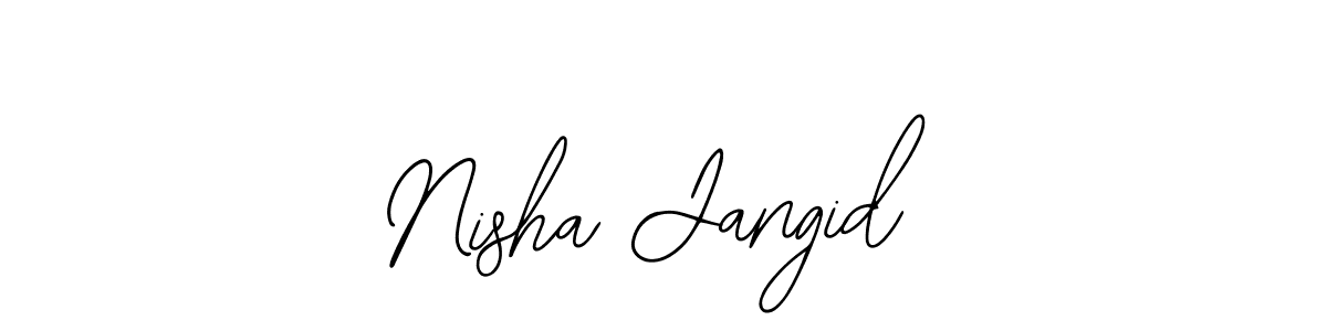 Once you've used our free online signature maker to create your best signature Bearetta-2O07w style, it's time to enjoy all of the benefits that Nisha Jangid name signing documents. Nisha Jangid signature style 12 images and pictures png