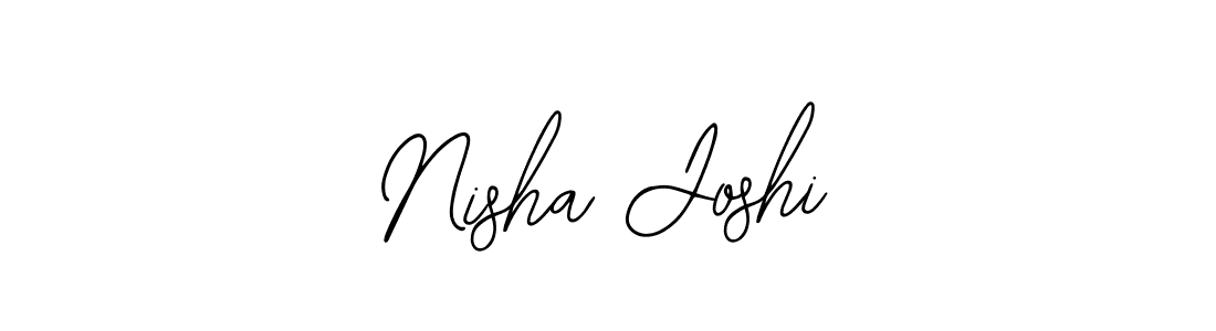 Make a beautiful signature design for name Nisha Joshi. With this signature (Bearetta-2O07w) style, you can create a handwritten signature for free. Nisha Joshi signature style 12 images and pictures png