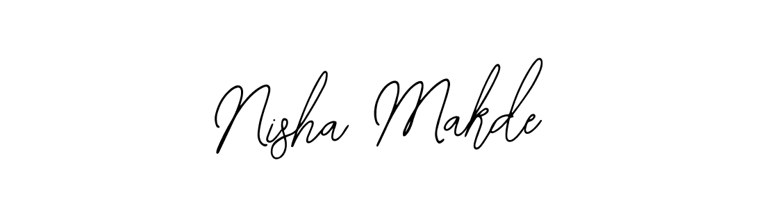 Design your own signature with our free online signature maker. With this signature software, you can create a handwritten (Bearetta-2O07w) signature for name Nisha Makde. Nisha Makde signature style 12 images and pictures png