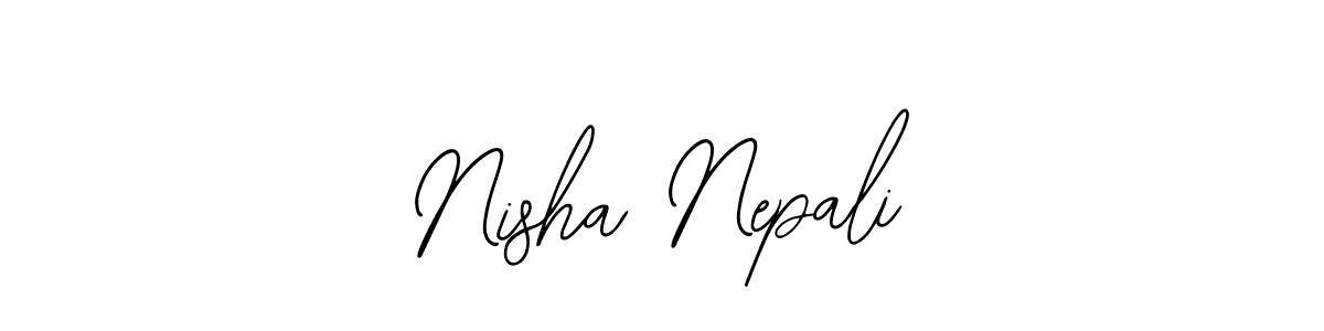 Make a beautiful signature design for name Nisha Nepali. Use this online signature maker to create a handwritten signature for free. Nisha Nepali signature style 12 images and pictures png