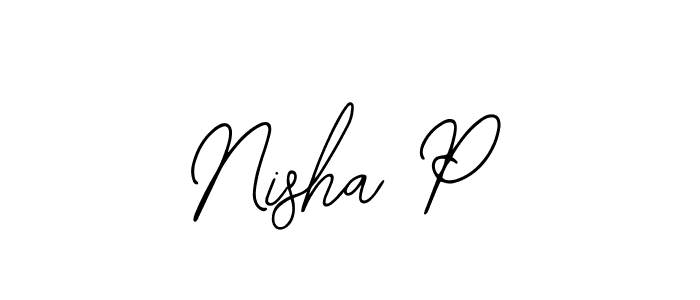 You can use this online signature creator to create a handwritten signature for the name Nisha P. This is the best online autograph maker. Nisha P signature style 12 images and pictures png