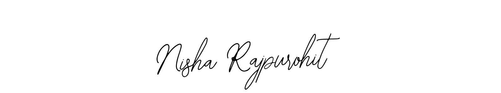 Nisha Rajpurohit stylish signature style. Best Handwritten Sign (Bearetta-2O07w) for my name. Handwritten Signature Collection Ideas for my name Nisha Rajpurohit. Nisha Rajpurohit signature style 12 images and pictures png