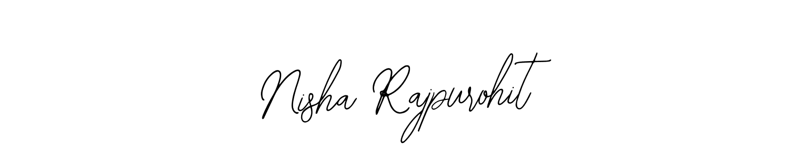 Nisha Rajpurohit stylish signature style. Best Handwritten Sign (Bearetta-2O07w) for my name. Handwritten Signature Collection Ideas for my name Nisha Rajpurohit. Nisha Rajpurohit signature style 12 images and pictures png