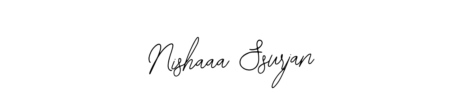 Once you've used our free online signature maker to create your best signature Bearetta-2O07w style, it's time to enjoy all of the benefits that Nishaaa Ssurjan name signing documents. Nishaaa Ssurjan signature style 12 images and pictures png